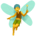 🧚‍♂️ man fairy display on Apple